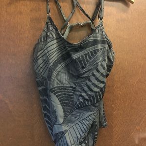 Athleta Swimwear Blousy Tankini Top